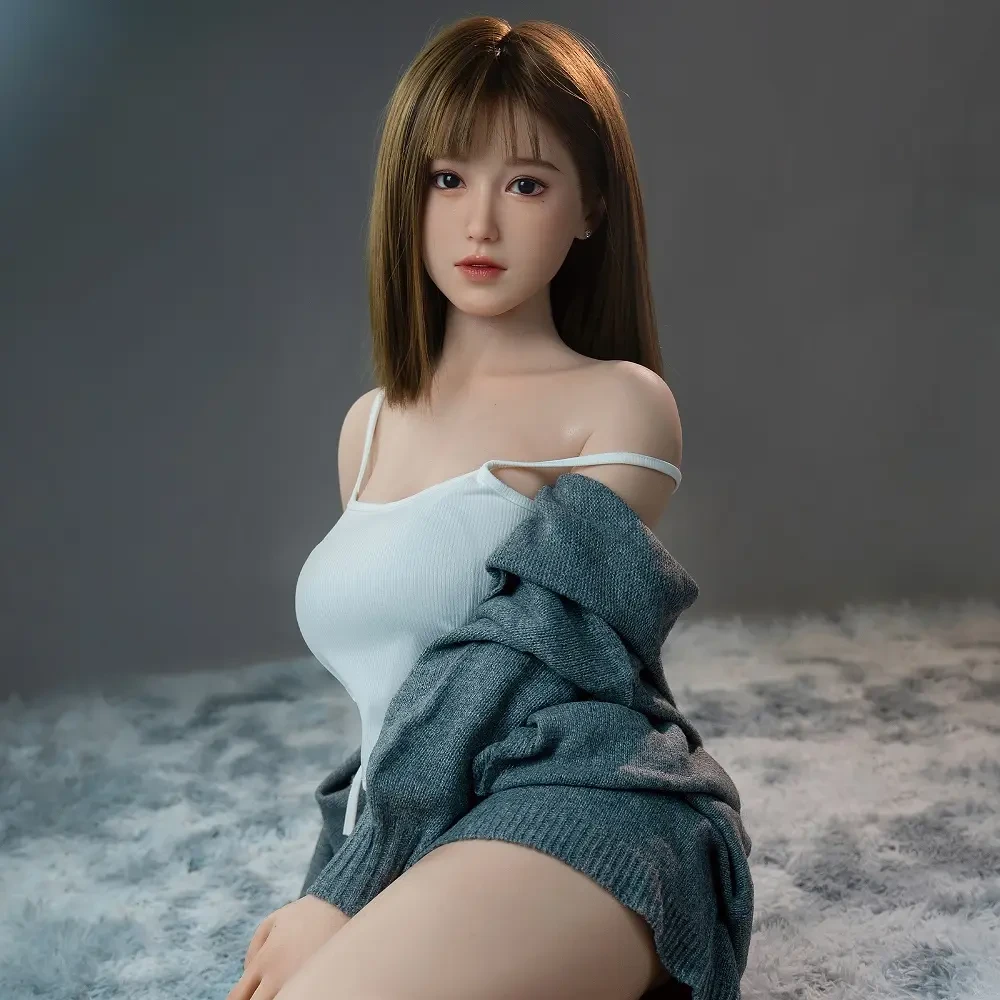 Jelly chest clip sucks high-end customized silicone doll, which can be heated and twisted all over the body. Passion night